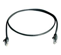 Telegärtner 1 m 1 m CAT6 U/UTP, Cat. 6, U/UTP NETWORK CABLE - BLACK (UTP) Network Cable (1 m, 1 m, Cat6, Cat 6, U/UTP RJ-45 RJ45 (UTP), Black)