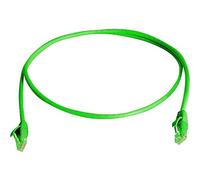 Telegärtner 1 m 1 m CAT6 U/UTP, Cat. 6, U/UTP Patch Cable (UTP) Network Cable - Green (1 m, 1 m, Cat6, Cat 6, U/UTP NETWORK CABLE (UTP), RJ-45/RJ-45, Green)