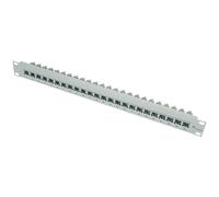 Telegärtner 100007017 Network patch panel 24 ports CAT 6A 1U grey-...