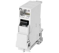 Telegärtner 100007436 RJ45 Socket 8P8C Light Grey 1pc Built-in Con...