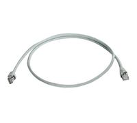 Telegärtner 100008175 RJ45 CAT 5e Grey Flame-retardant 0.5 m Patch...