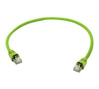 Telegärtner 100008284 RJ45 patch cable CAT 6A S/FTP 2m green Flame...
