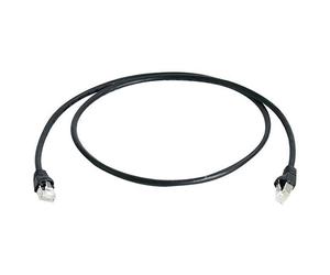 Telegärtner 100008831 RJ45 Network cable CAT 6A S/FTP 7.5 m Black ...