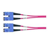 Telegärtner 100011800 Fibreglass FO Cable Violet 2m SC plugs Multi...