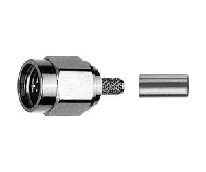 Telegärtner 100027636 SMA Connector plug right angle 50 O 1pc 18 GHz