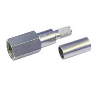 Telegärtner 100027730 FME Connector Socket Straight 50O 2GHz 1 piece