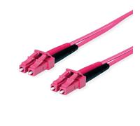 Telegärtner 5.0 m LC/LC 50/125 5 m LC LC Fibre Optic Cable - LC FIBER OPTIC CABLE (5 m, purple, LC, Purple)