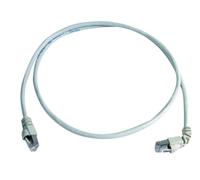 Telegärtner Cat. 7 MP8 FS 500 LSZH 2.0; 1x90-degrees 2 m Network Cable - Network cable grey (2 m, Male/Male, Grey)
