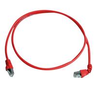 Telegärtner Cat7 MP8 FS 600 LSZH 2.0m 1 x 90 Degree 2m Red Network Cable - Network Cable (2m Red)