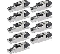 Telegärtner J00026A2000 Field Assembly RJ45 Connector for AWG24/1-AWG22/1 AWG27/7-AWG22/7 (9, 1 Plug)