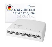 TELEGÄRTNER J02021A0030 Mini Distributor "MPD8-HS Cat.6A (IEC)"