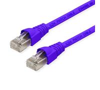 TELEGÄRTNER L00000A0237 Patch Cable Cat.6A (Deep) S/FTP 0.25 m Purple