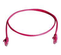 Telegärtner L00003 A0206 5 m Red Cat6 U/UTP Patch Cable (UTP) Network Cable - RJ-45 Network Cable (5 m, RJ-45 Cat6 U/UTP Patch Cable (UTP), Red)