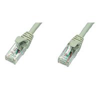 Telegärtner MP8 100-3.0 patch cable category 5e UTP grey 3.0 m