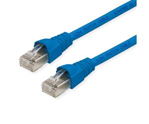 Telegärtner Patch-Kabel (Cat. 7, F-STP LSZH 2 m) blau