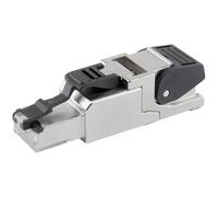 Telegärtner RJ45 plug Cat.6A field attachable compact design 100023037