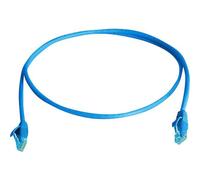 Telegartner 100008053 RJ45 Patch Cable CAT 6 U/UTP 0.5m Blue LSZH ...