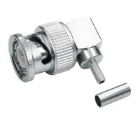 Telegartner 100023304 BNC Connector Plug Right Angle 50 O 1 Piece