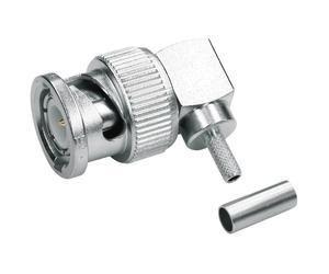 Telegartner 100023304 BNC Connector Plug Right Angle 50 O 1 Piece