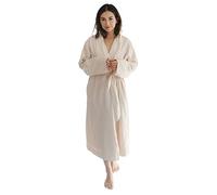 Telegraph Hill Bathrobe, microfiber, Natural, L