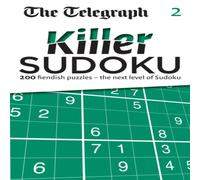 Telegraph Media Group Ltd Telegraph: Killer Sudoku 2 Paperback Book Telegraph Media Group Ltd Multicolor