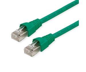Telegrtner Patch Cable Cat 7 F-STP LSZH 10 m Green