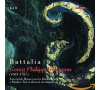 TELEMANN - BATTALIA - SOLOS TRIOS 2 - New CD - S4z