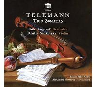 Telemann / Bosgraaf / Koreneva - Trio Sonatas [New CD]