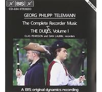 Telemann: Complete Recorder Music, Vol.1
