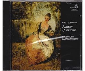 Telemann Georg Phili - Paris Quartets Nos. 1 - 6 (Freiburger Barock-Consort)