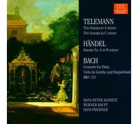 Telemann/Handel - Trio Sonatas for Flute Gamba and Harpsichord