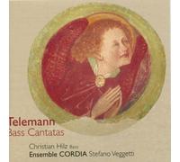 TELEMANN/HILZ/ENSEMBLE CORDIA/VEGGETTI: BASS CANTATAS - CD