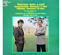 Telemann, Sammartini, Händel - Konzert für Flöte, (Munrow, Marriner) [Vinyl LP]
