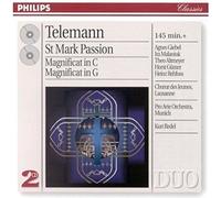 Telemann: St Mark Passion; Magnificat in C; Magnificat in G