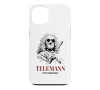 Telemann Stay Baroque Funny Classical Music Composer Case for iPhone 13