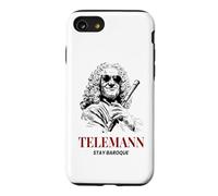 Telemann Stay Baroque Funny Classical Music Composer Case for iPhone SE (2020) / 7/8