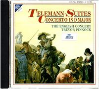 Telemann: Suites; Concerto in D major /English Concert · Pinnock