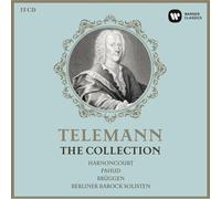 TELEMANN - THE COLLECTION - N.HARNONCOURT/F.BRÜGGEN/+ LIMITED EDITION 13 CD NEW