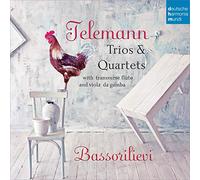 Telemann: Trios & Quartets With Transverse Flute And Viola Da Gamba