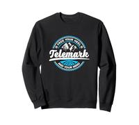 Telemark Ski Nordic Alpine - Heel Free Fun Sport Sweatshirt