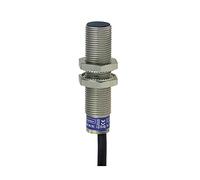 Telemecanique Sensors XS1M12KP340 XS1 Inductive Sensor, Brass, M12, 50 mm Length, 2 mm Sensing Distance, 12 VDC-24 VDC, 2 m Cable Length