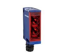 Telemecanique Sensors XUX1APANT16 XUX Photo Electric Sensor, Plastic, Compact 92 x 71 Design, Reflex, 20 m Sensing Distance, PNP Discrete Output, Screw-Clamp Terminals, 12 VDC-24 VDC