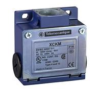 Telemecanique Sensors ZCKM1 Limit Switch Body, Metal, Fixed, Snap Action, 2 Poles, 1NC + 1NO Contacts, PG11, 64 mm Width x 64 mm Height x 30 mm Depth