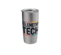 Telemetry Tech, Medical Cardiac Nursing and ECG Technician Stainless Steel Insulated Tumbler