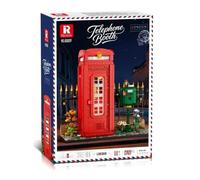 Telephone Booth 1707pcs Toy High Quality