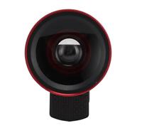 Telephone Camera Lens of 0.45x Wide Angle, 12.5x Macro Mobile Phone Macro Detachable Professional Universal 2 in 1 High Definition for the Tablet for (Red)