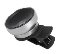 Telephone Camera Lens of 0.45x Wide Angle, 12.5x Macro Mobile Phone Macro Detachable Professional Universal 2 in 1 High Definition for the Tablet for (Silver)