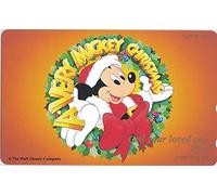 Telephone Card ©The Walt Disney Company Mickey Mouse A VERY MICKEY CHRISTMAS 1995 50 DEGREE