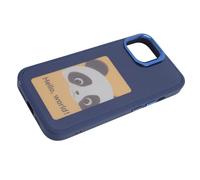 Telephone Case of the Ink Screen, Thin NFC Screen Screening Box with DIY Application Application (Blue)