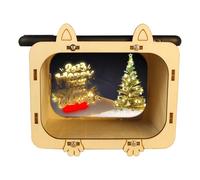 Telephone Cinema Projector: Wooden Theater Support, 3D Hologram Screen, Mobile Viewing | Smartphone Experience For Corporate Presentations And Movie Setup